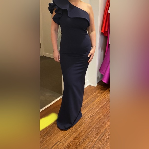 Frascara Dresses Gown Mother Of The Bride Navy Poshmark